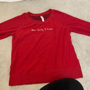 Dear Santa , I tried